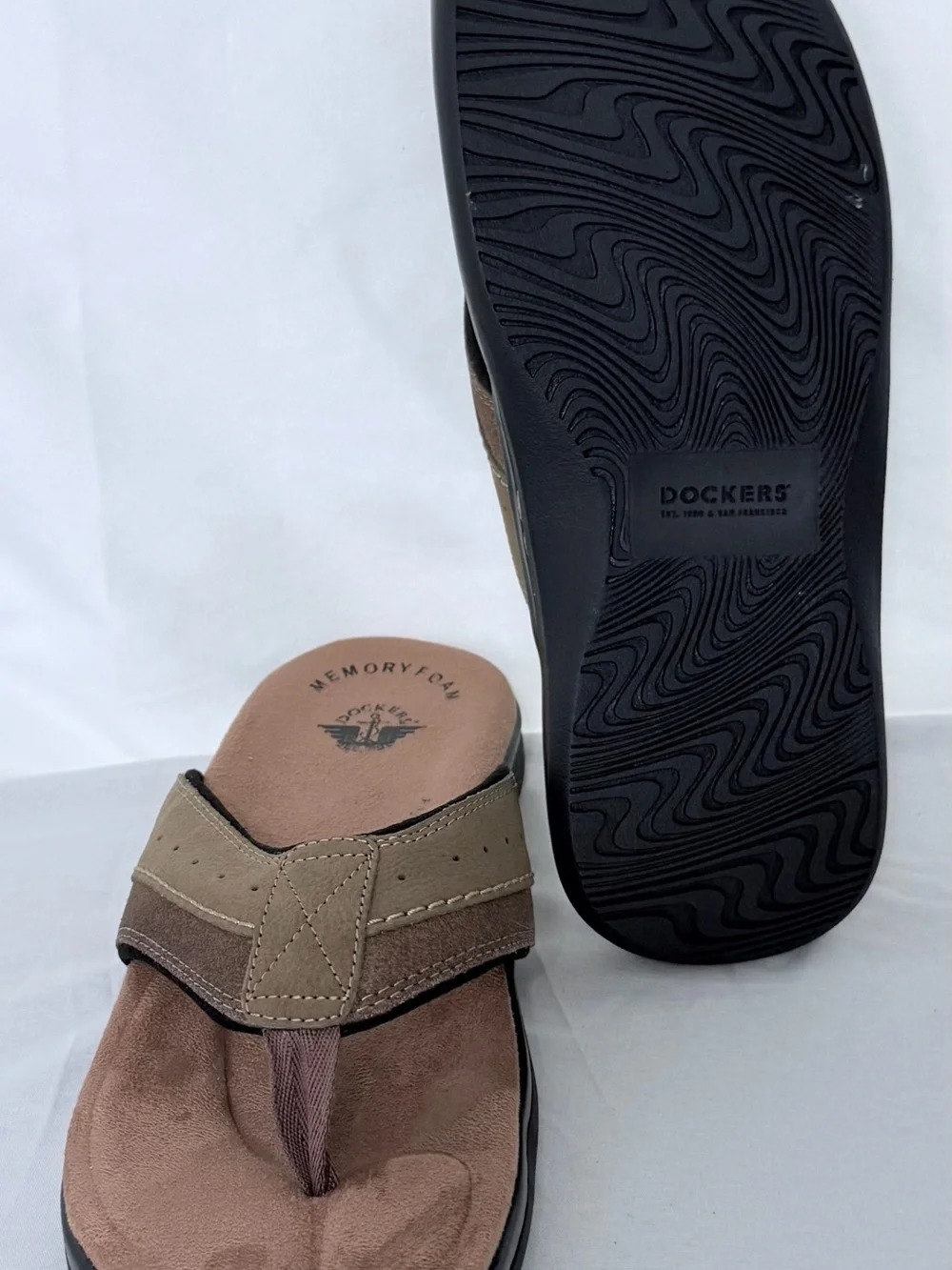 Dockers Laguna Dark Tan Men's Sandals
